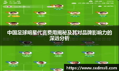 中国足球明星代言费用揭秘及其对品牌影响力的深远分析